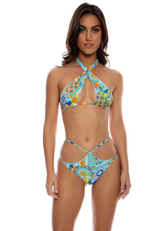 Luli Fama Amalfi Diamond Cut Bottom